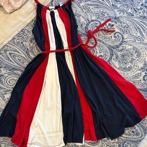 Children’s place Red, White, and Blue Striped Dress